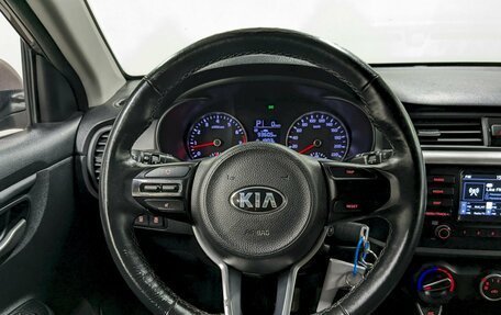 KIA Rio IV, 2019 год, 1 250 000 рублей, 24 фотография