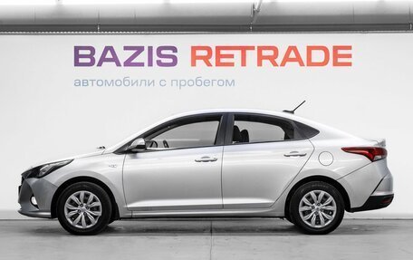 Hyundai Solaris II рестайлинг, 2020 год, 1 199 000 рублей, 9 фотография