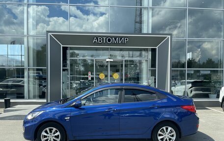 Hyundai Solaris II рестайлинг, 2012 год, 640 000 рублей, 8 фотография