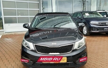 KIA Rio III рестайлинг, 2016 год, 999 000 рублей, 2 фотография
