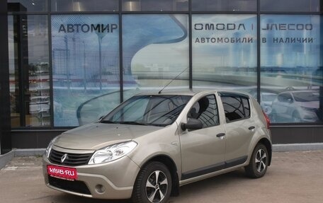 Renault Sandero I, 2012 год, 494 000 рублей, 1 фотография
