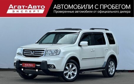 Honda Pilot III рестайлинг, 2013 год, 2 100 000 рублей, 1 фотография