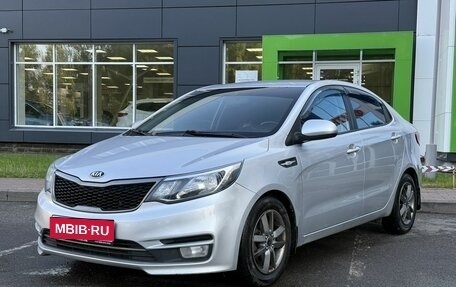 KIA Rio III рестайлинг, 2015 год, 799 000 рублей, 1 фотография