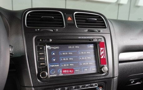 Volkswagen Golf VI, 2010 год, 979 000 рублей, 14 фотография