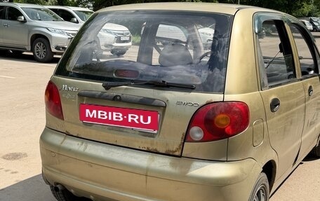Daewoo Matiz I, 2009 год, 100 000 рублей, 4 фотография