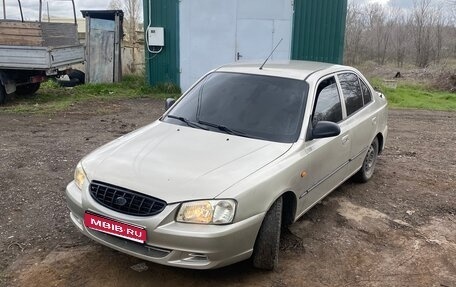 Hyundai Accent II, 2001 год, 333 000 рублей, 1 фотография