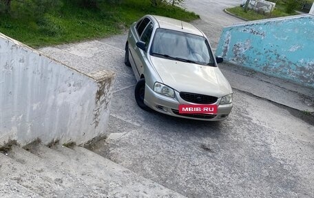Hyundai Accent II, 2001 год, 333 000 рублей, 10 фотография