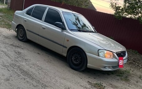 Hyundai Accent II, 2001 год, 333 000 рублей, 12 фотография
