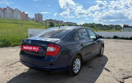 Skoda Rapid I, 2014 год, 640 000 рублей, 5 фотография