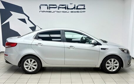 KIA Rio III рестайлинг, 2016 год, 959 000 рублей, 5 фотография