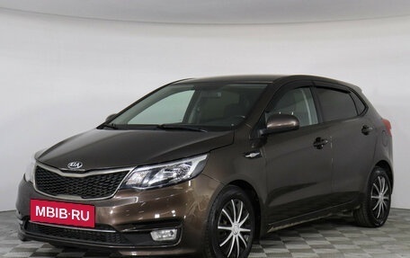 KIA Rio III рестайлинг, 2017 год, 969 000 рублей, 2 фотография