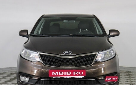 KIA Rio III рестайлинг, 2017 год, 969 000 рублей, 3 фотография