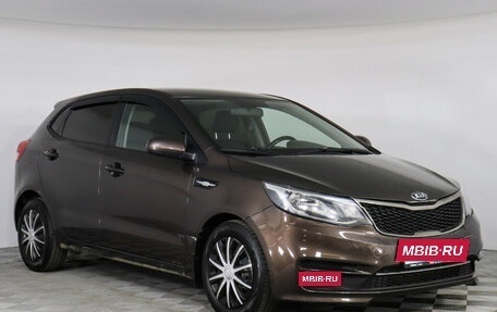 KIA Rio III рестайлинг, 2017 год, 969 000 рублей, 4 фотография