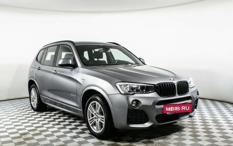 BMW X3, 2017 год, 3 155 000 рублей, 4 фотография