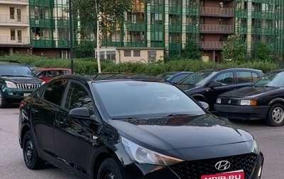 Hyundai Solaris II рестайлинг, 2021 год, 850 000 рублей, 1 фотография