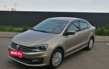 Volkswagen Polo VI (EU Market), 2015 год, 1 050 000 рублей, 9 фотография