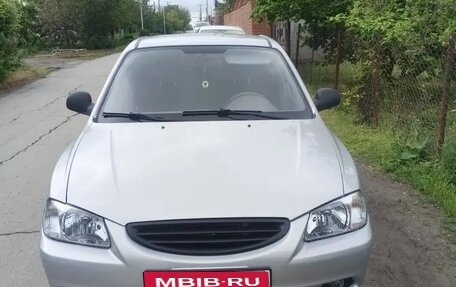Hyundai Accent II, 2007 год, 600 000 рублей, 1 фотография