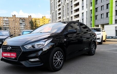 Hyundai Solaris II рестайлинг, 2018 год, 905 000 рублей, 9 фотография