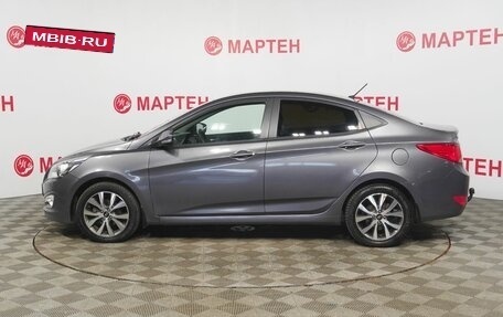 Hyundai Solaris II рестайлинг, 2015 год, 1 140 000 рублей, 8 фотография