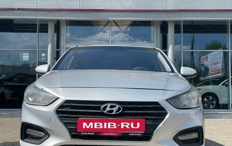Hyundai Solaris II рестайлинг, 2018 год, 975 000 рублей, 3 фотография
