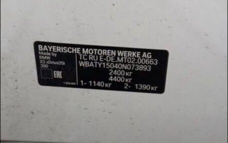 BMW X3, 2020 год, 3 900 000 рублей, 11 фотография