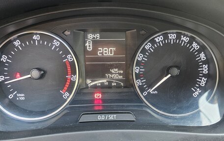 Skoda Rapid I, 2016 год, 1 350 000 рублей, 9 фотография
