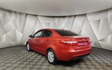 KIA Rio III рестайлинг, 2012 год, 849 000 рублей, 4 фотография