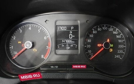 Volkswagen Polo VI (EU Market), 2016 год, 1 250 000 рублей, 13 фотография