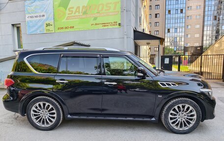 Infiniti QX80 I рестайлинг, 2017 год, 3 990 000 рублей, 27 фотография