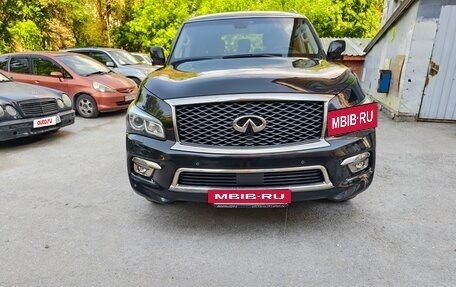 Infiniti QX80 I рестайлинг, 2017 год, 3 990 000 рублей, 22 фотография