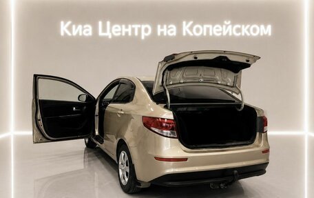 KIA Rio III рестайлинг, 2015 год, 945 000 рублей, 20 фотография