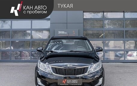 KIA Rio III рестайлинг, 2014 год, 983 000 рублей, 2 фотография