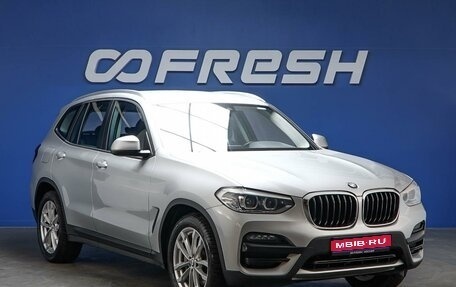 BMW X3, 2020 год, 3 937 077 рублей, 1 фотография