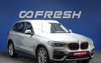 BMW X3, 2020 год, 3 937 077 рублей, 1 фотография