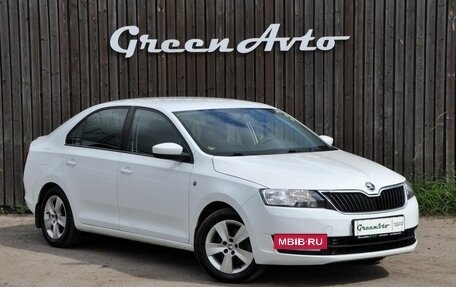 Skoda Rapid I, 2016 год, 1 250 000 рублей, 3 фотография