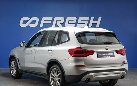 BMW X3, 2020 год, 3 937 077 рублей, 2 фотография