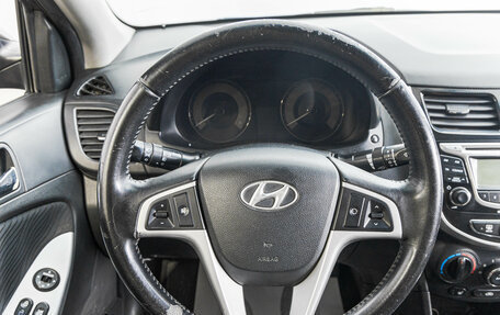 Hyundai Solaris II рестайлинг, 2011 год, 699 000 рублей, 14 фотография