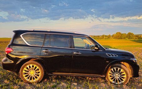 Infiniti QX80 I рестайлинг, 2017 год, 3 640 000 рублей, 13 фотография