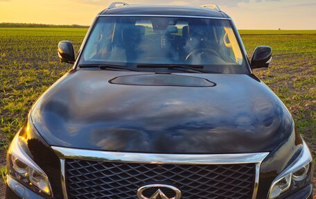 Infiniti QX80 I рестайлинг, 2017 год, 3 640 000 рублей, 16 фотография
