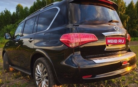 Infiniti QX80 I рестайлинг, 2017 год, 3 640 000 рублей, 7 фотография