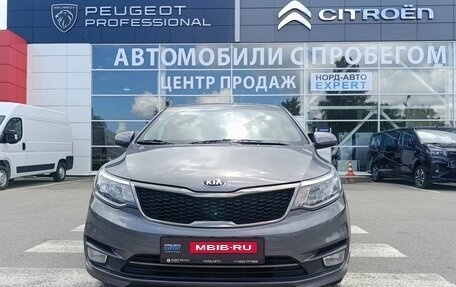 KIA Rio III рестайлинг, 2016 год, 1 200 000 рублей, 2 фотография