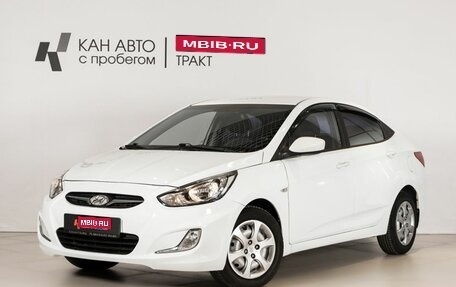 Hyundai Solaris II рестайлинг, 2014 год, 760 000 рублей, 1 фотография