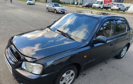 Hyundai Accent II, 2007 год, 400 000 рублей, 3 фотография