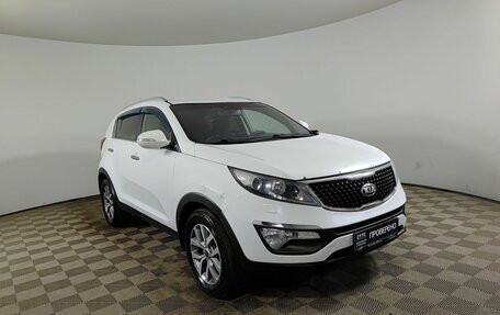 KIA Sportage III, 2014 год, 1 020 000 рублей, 3 фотография