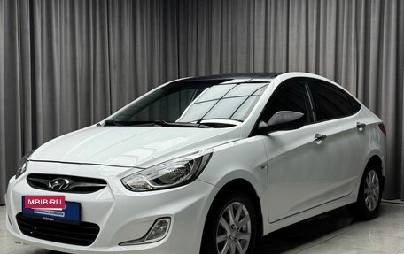 Hyundai Solaris II рестайлинг, 2011 год, 649 000 рублей, 3 фотография