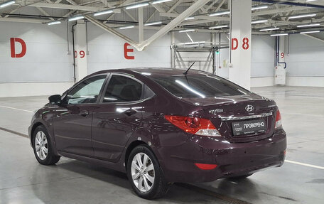 Hyundai Solaris II рестайлинг, 2013 год, 790 000 рублей, 11 фотография