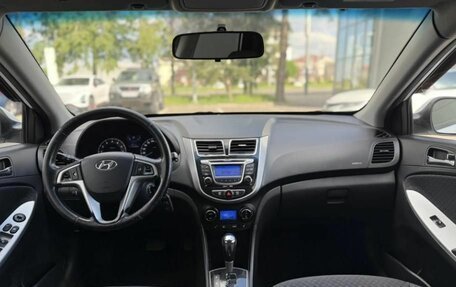 Hyundai Solaris II рестайлинг, 2011 год, 890 000 рублей, 14 фотография