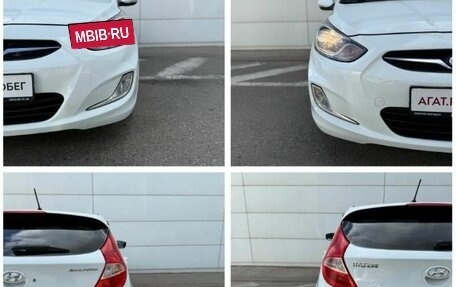 Hyundai Solaris II рестайлинг, 2011 год, 890 000 рублей, 23 фотография