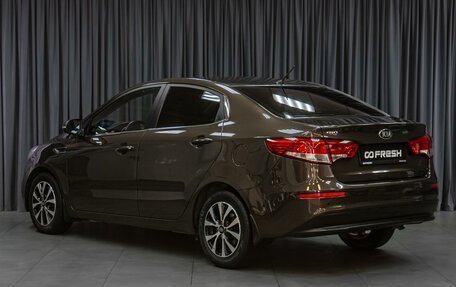 KIA Rio III рестайлинг, 2016 год, 1 179 000 рублей, 2 фотография