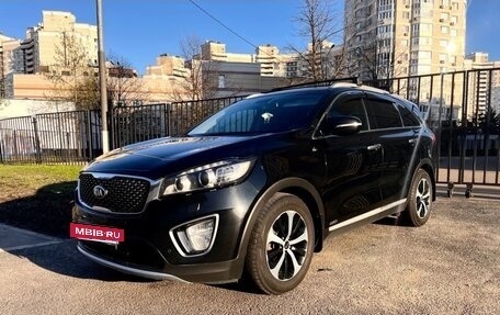 KIA Sorento III Prime рестайлинг, 2016 год, 2 270 000 рублей, 2 фотография